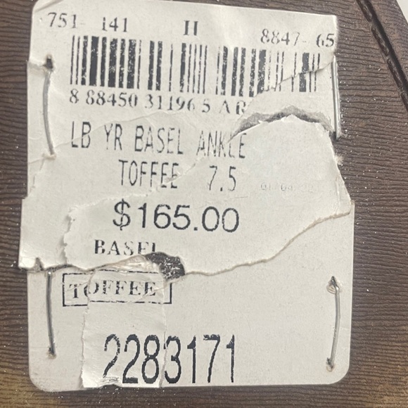 Lucky Brand Women’s Leather Basel Bootie Ankle Boots Colour Toffee Sz 7.5 - Picture 8 of 11